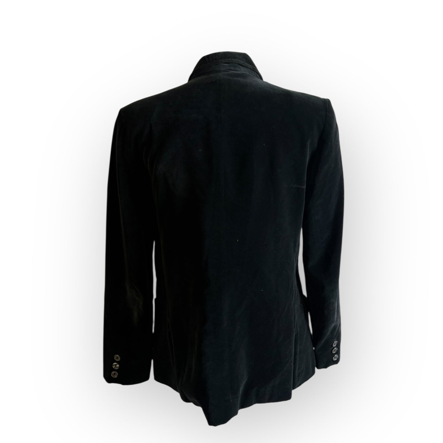 Vintage 1970s Koret of California Black Velvet Blazer