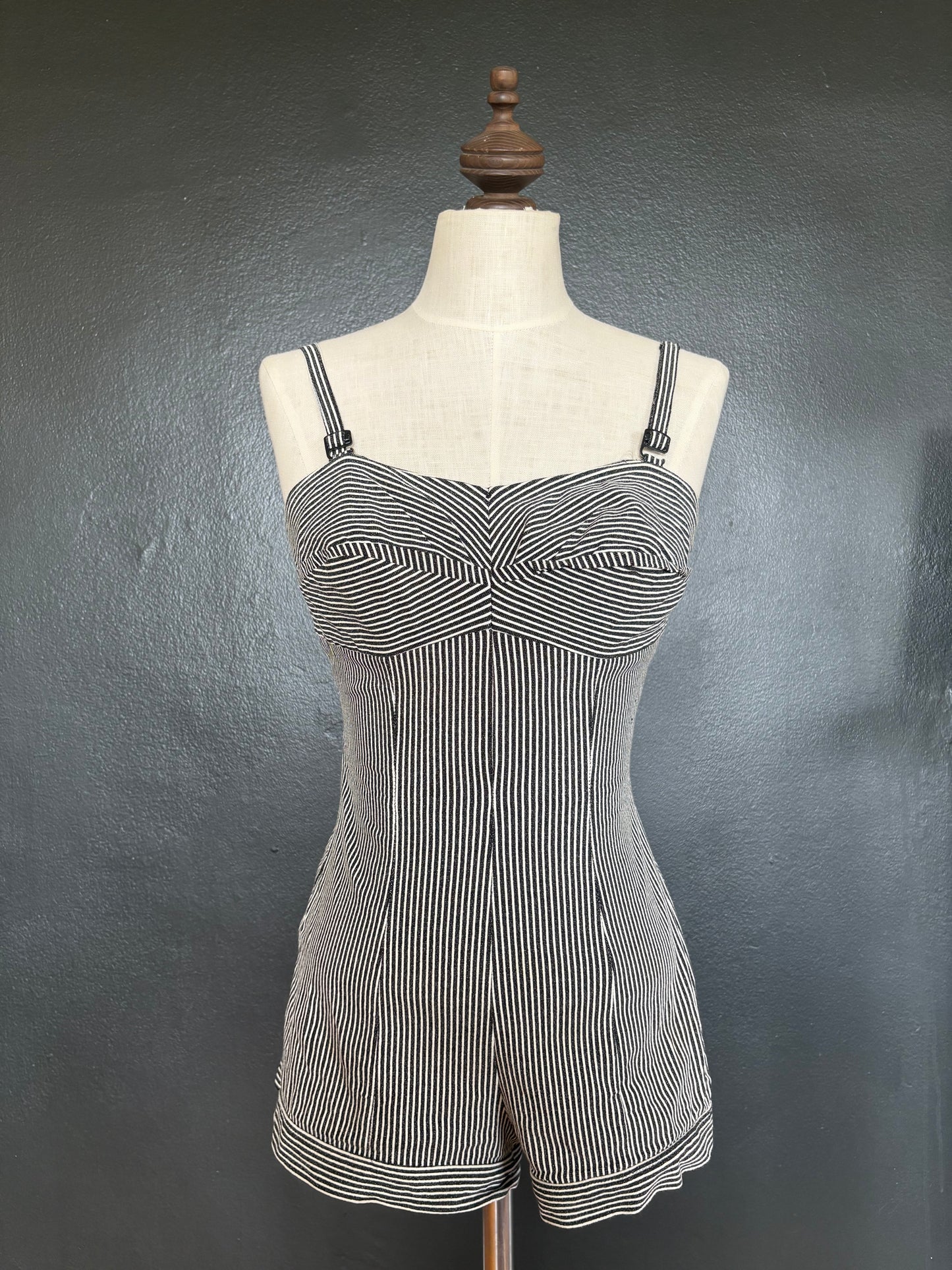 Vintage 1960s One-Piece Bathing Suit