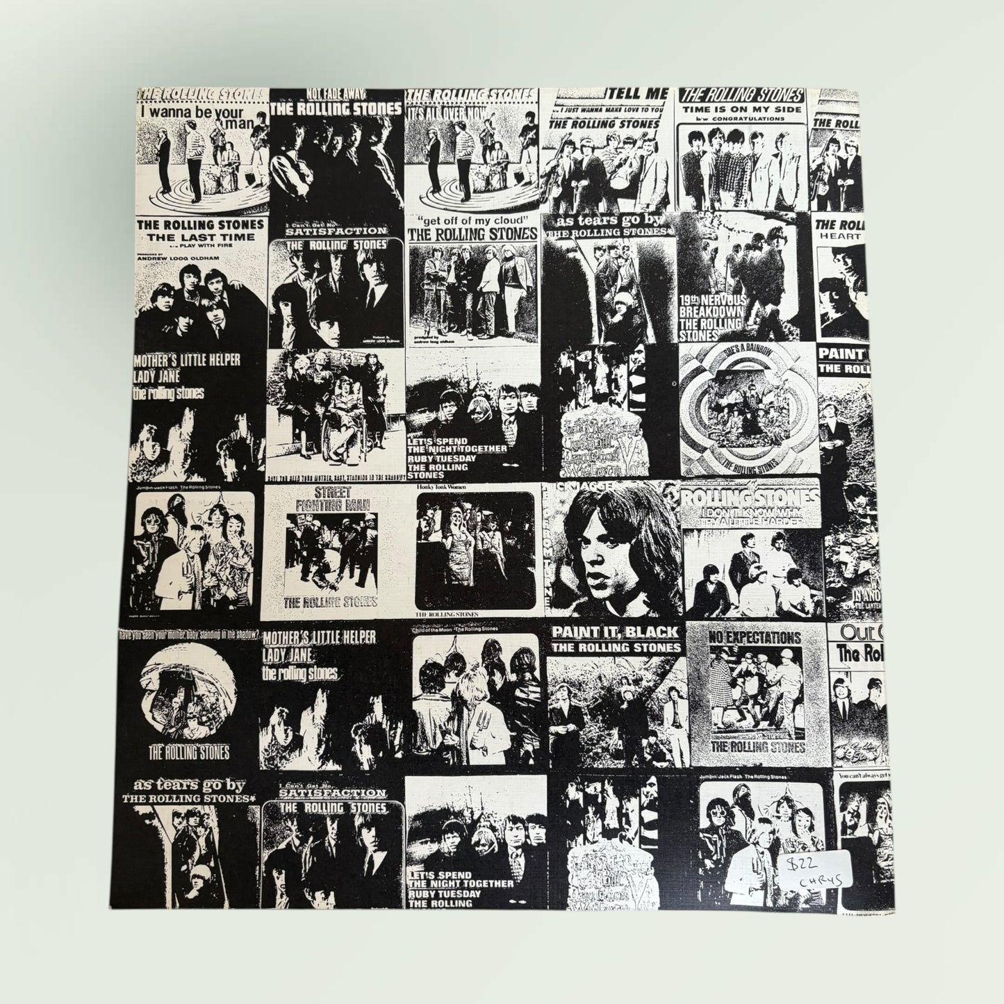 Vintage 1989 The Rolling Stones "The London Years" Song Booklet