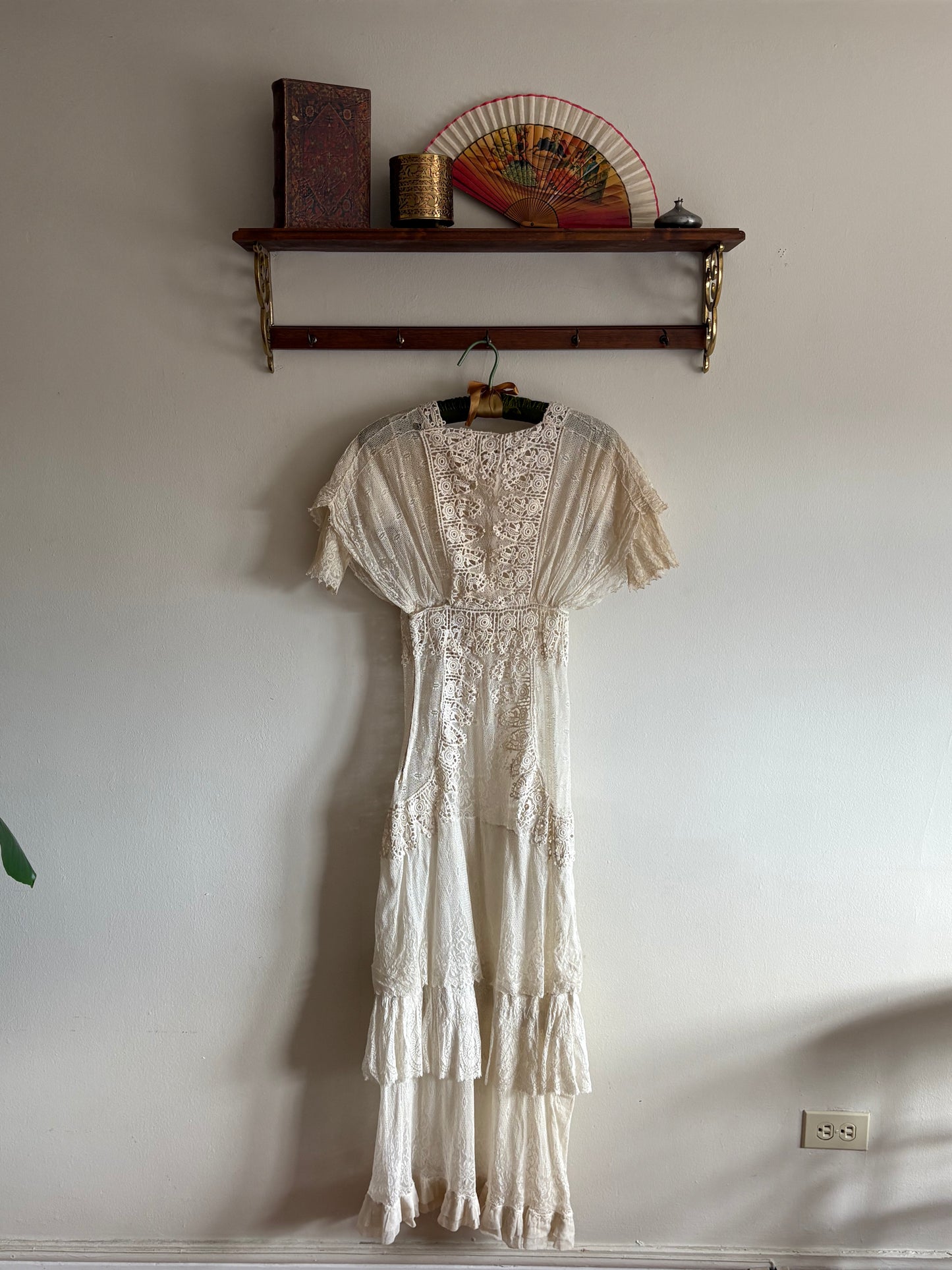 Antique Edwardian Lace Tea Dress