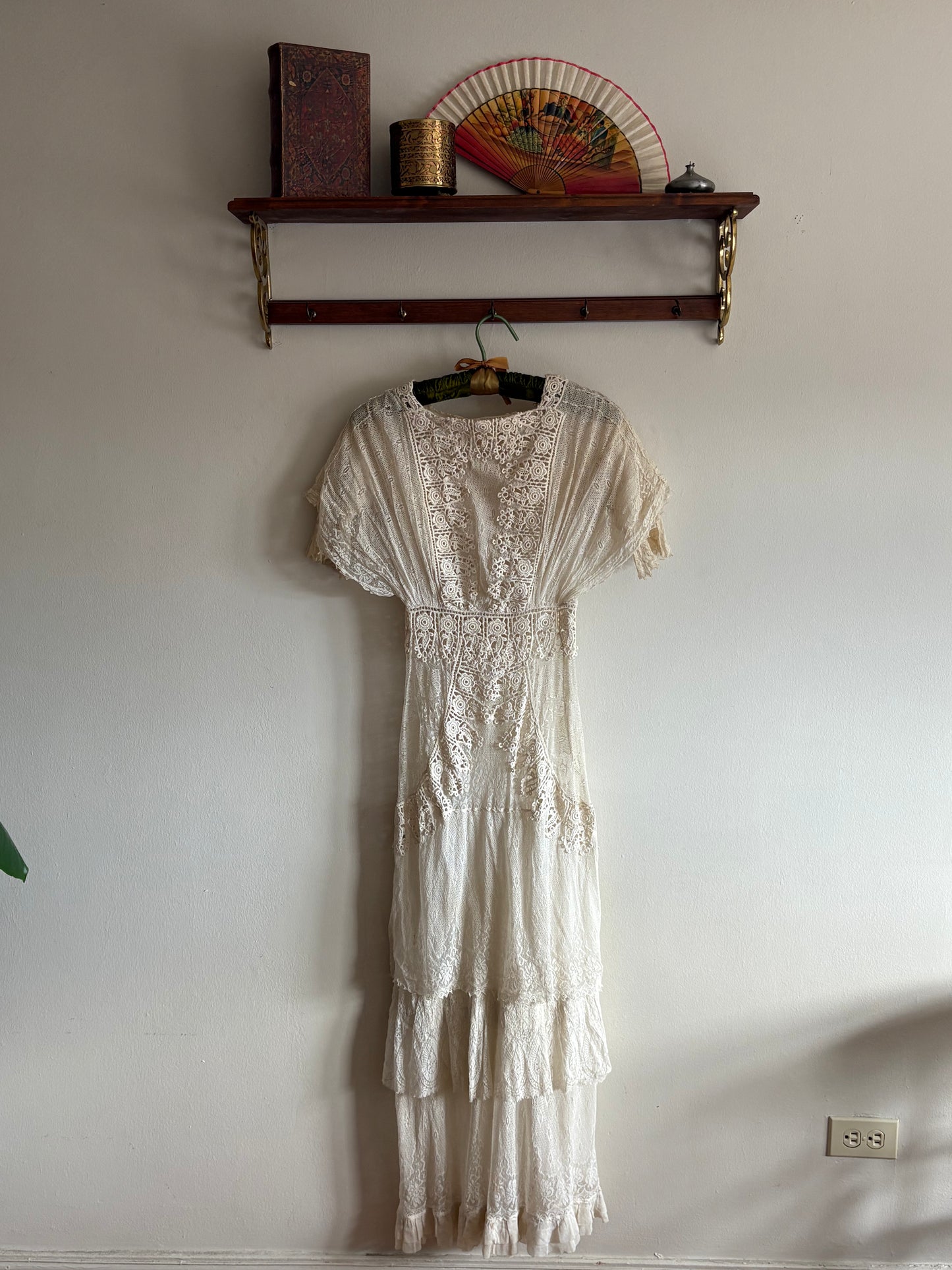 Antique Edwardian Lace Tea Dress
