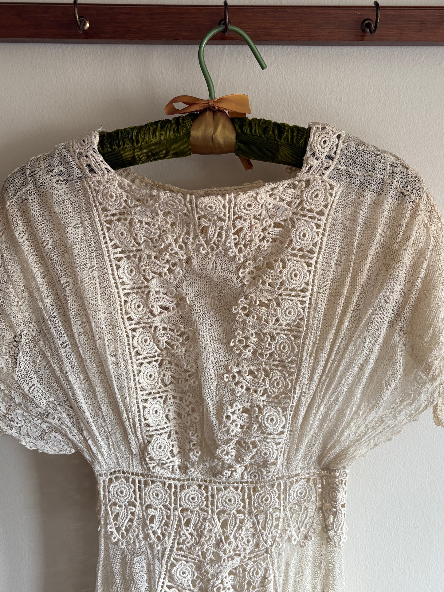 Antique Edwardian Lace Tea Dress