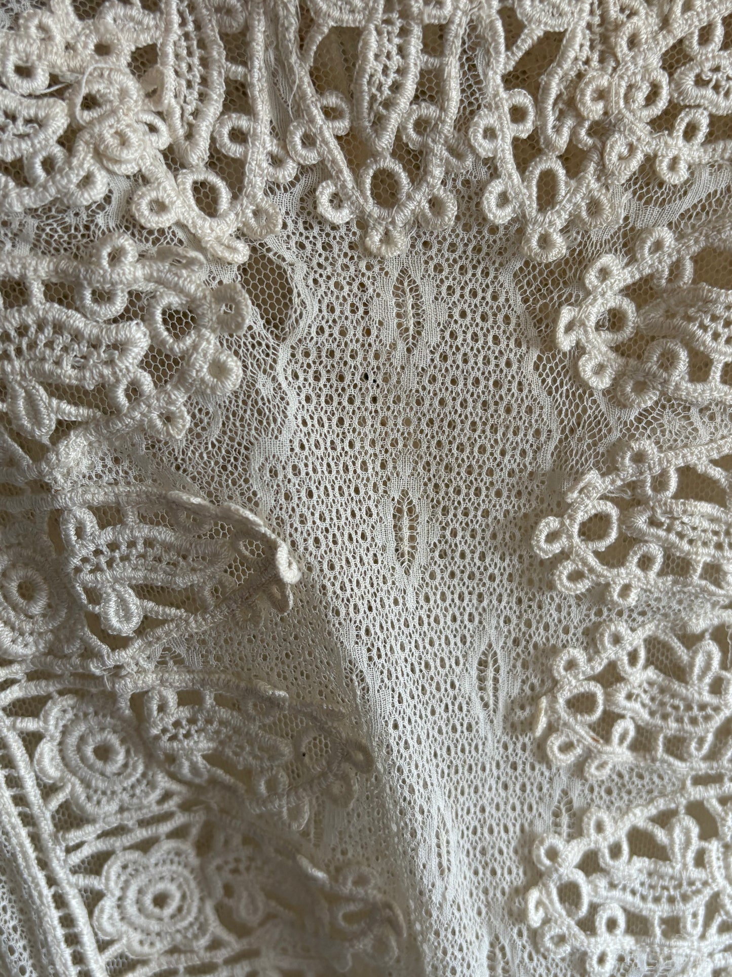 Antique Edwardian Lace Tea Dress