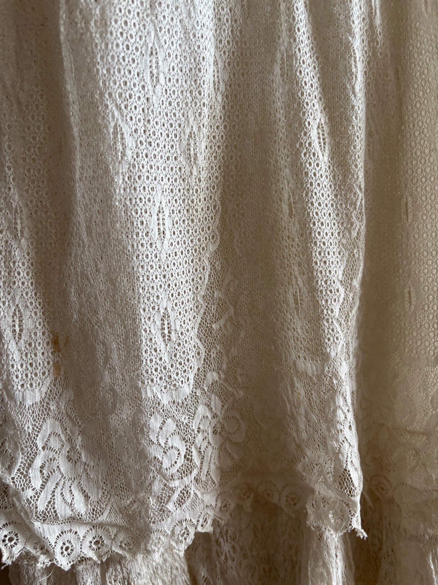 Antique Edwardian Lace Tea Dress