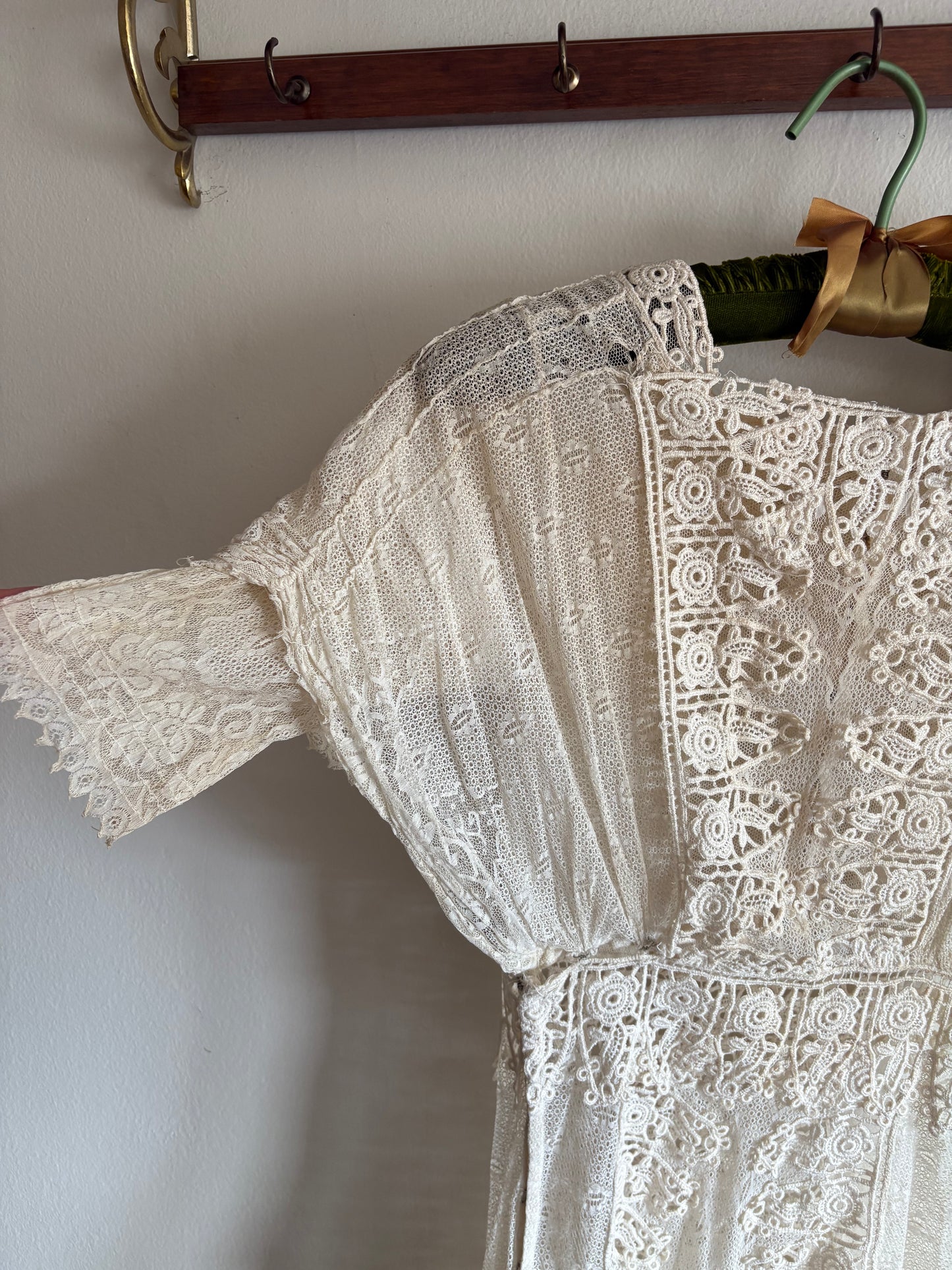 Antique Edwardian Lace Tea Dress