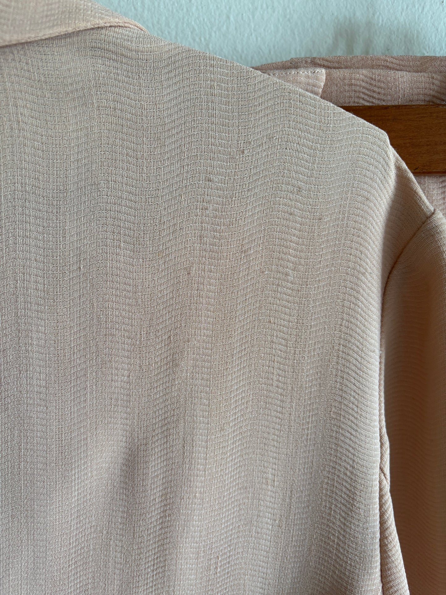 Vintage 1990s Giorgio Armani Le Collezioni Linen Pant Suit