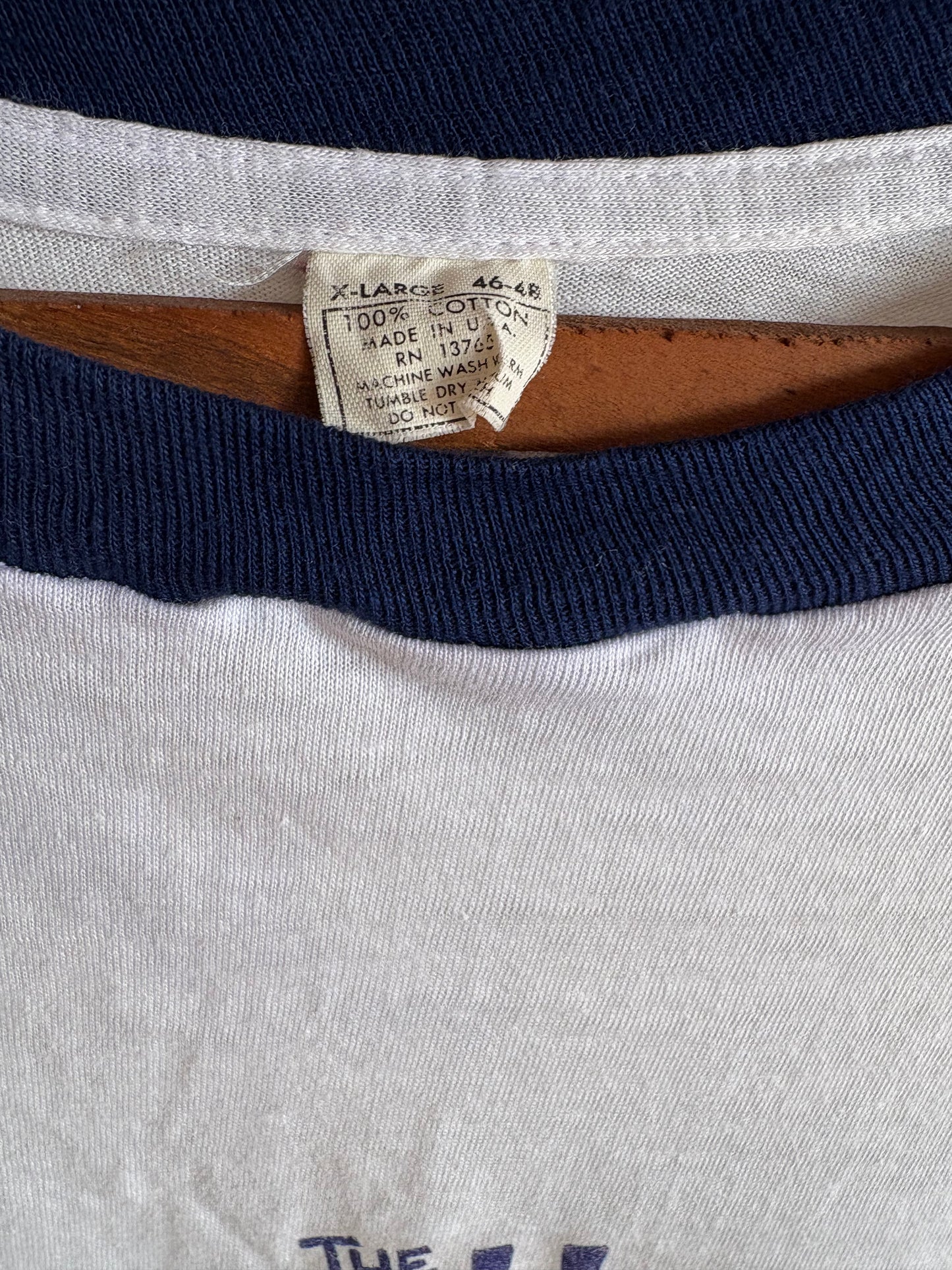 Vintage 1970s Graphic Ring Tee