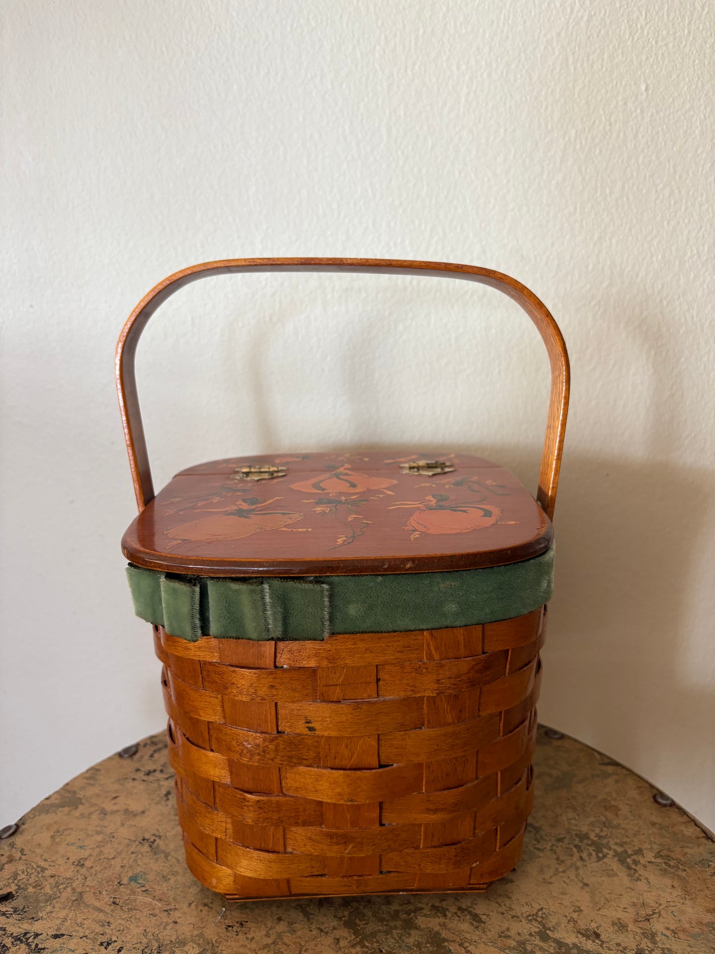 Vintage Picnic Basket Purse