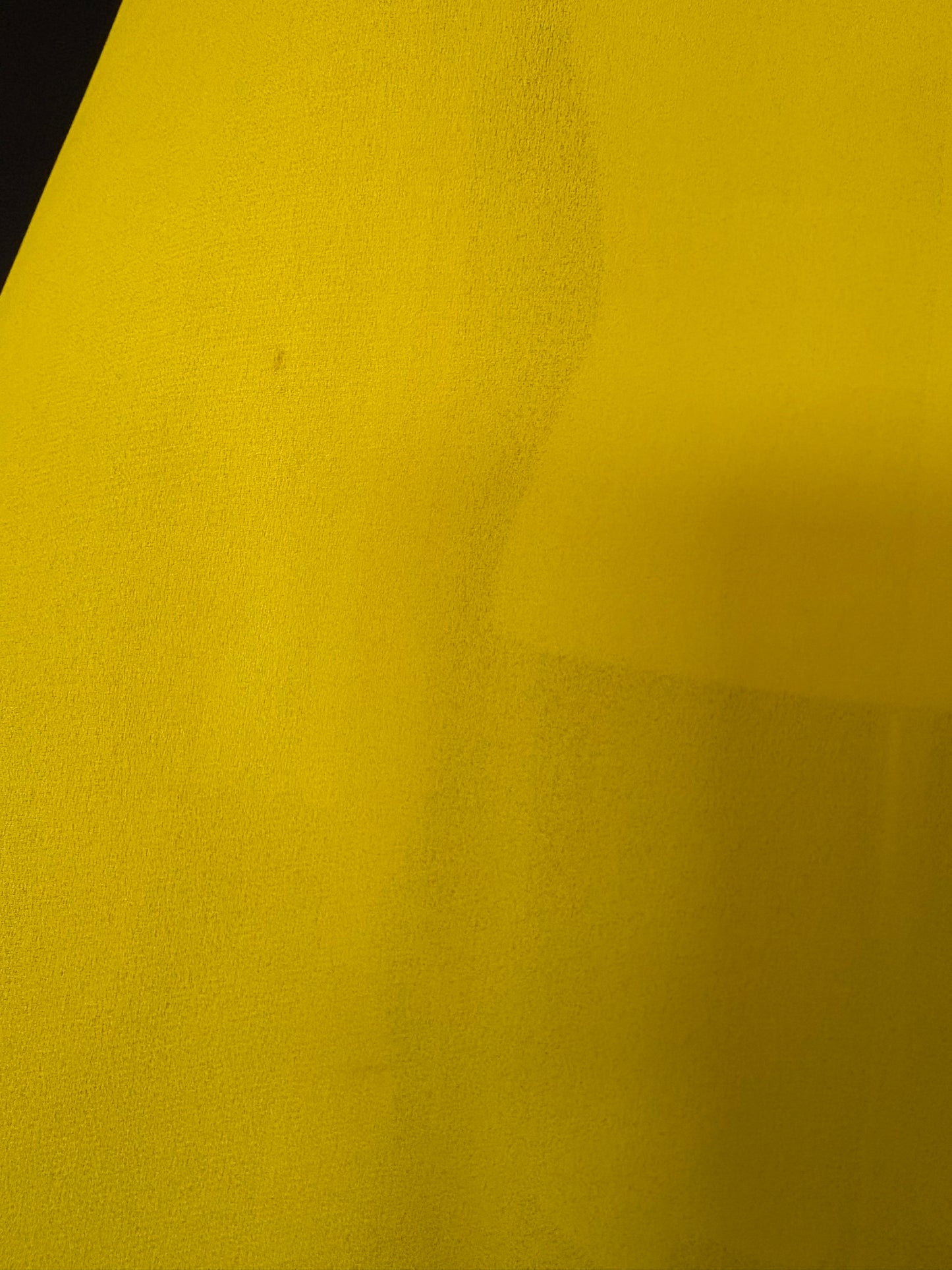 Vintage 1960s Yellow Babydoll Shift Dress