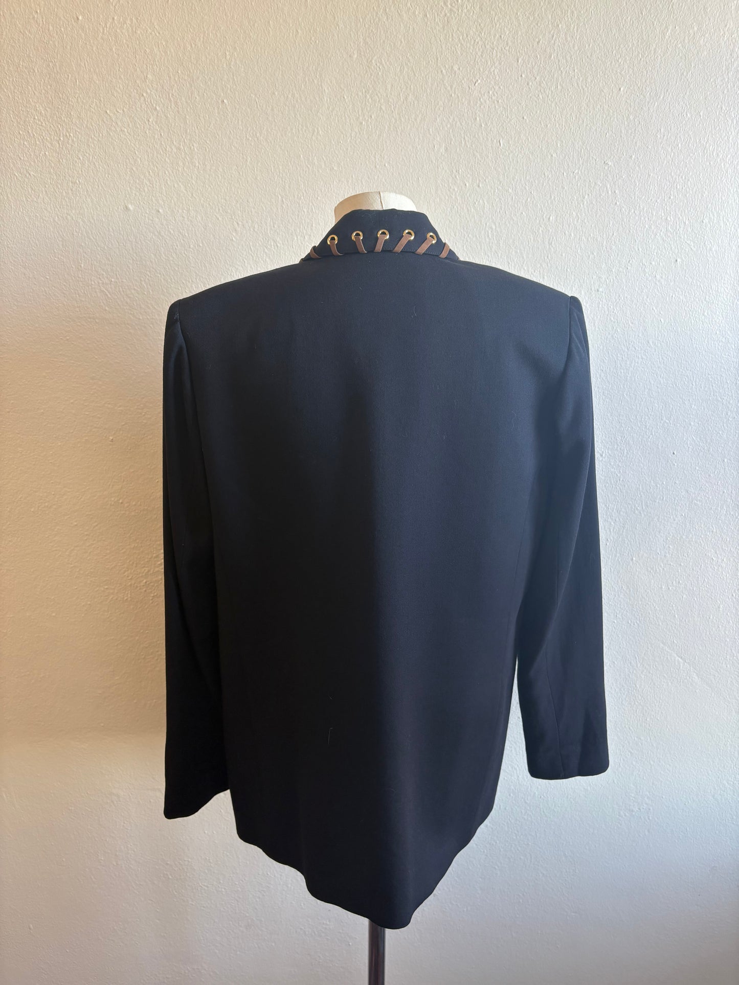 Vintage Criscione Cache Black Blazer
