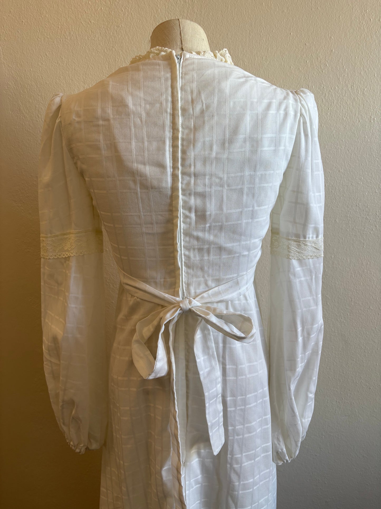 Vintage 1970s Audrey Marlett for Jack Kramer California Prairie Dress