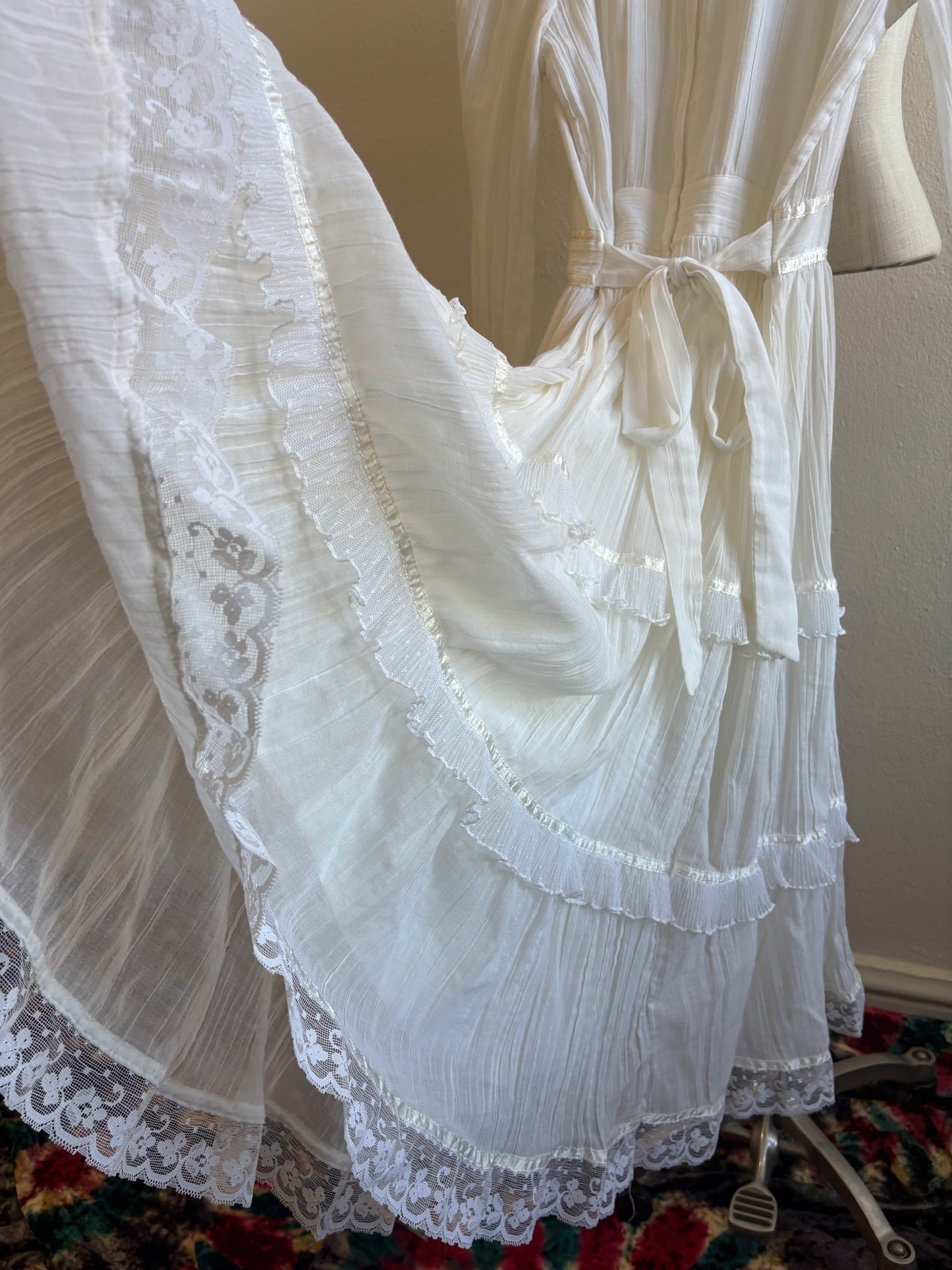 Vintage 1970s Gunne Sax Prairie Dress