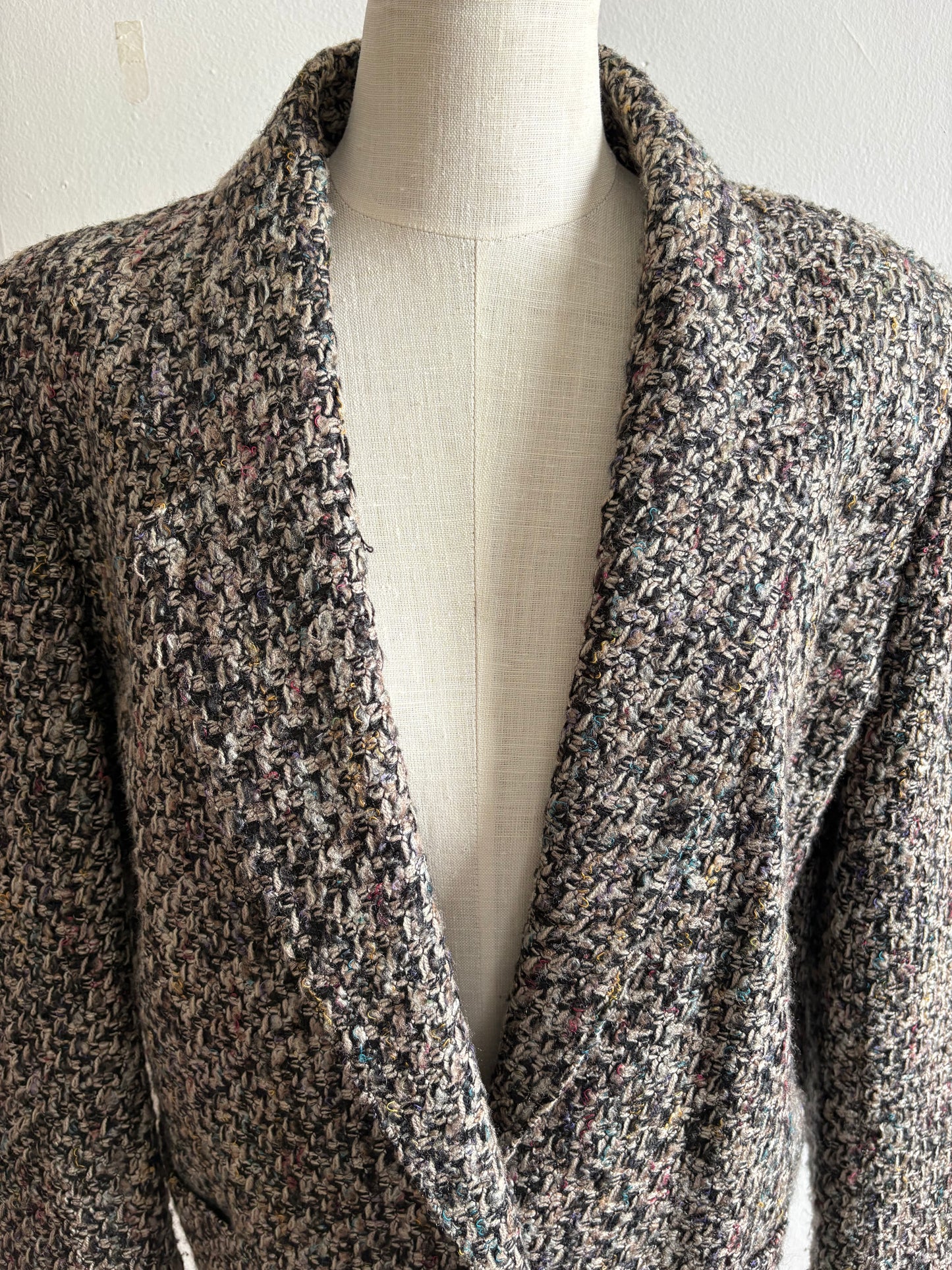 Vintage 1980s CGNY Tweed Blazer