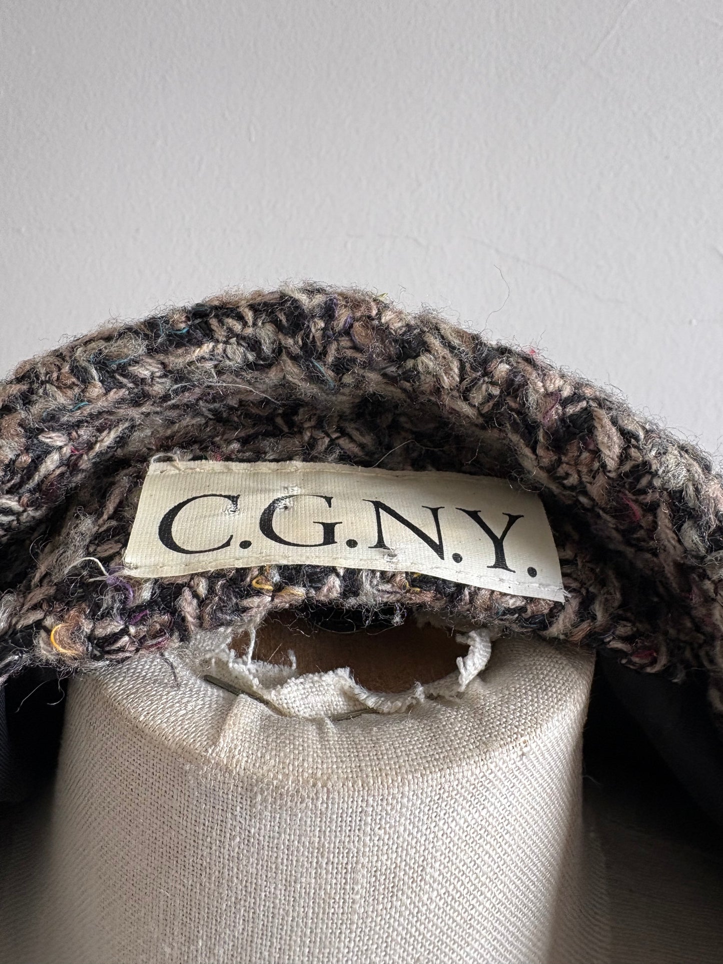 Vintage 1980s CGNY Tweed Blazer