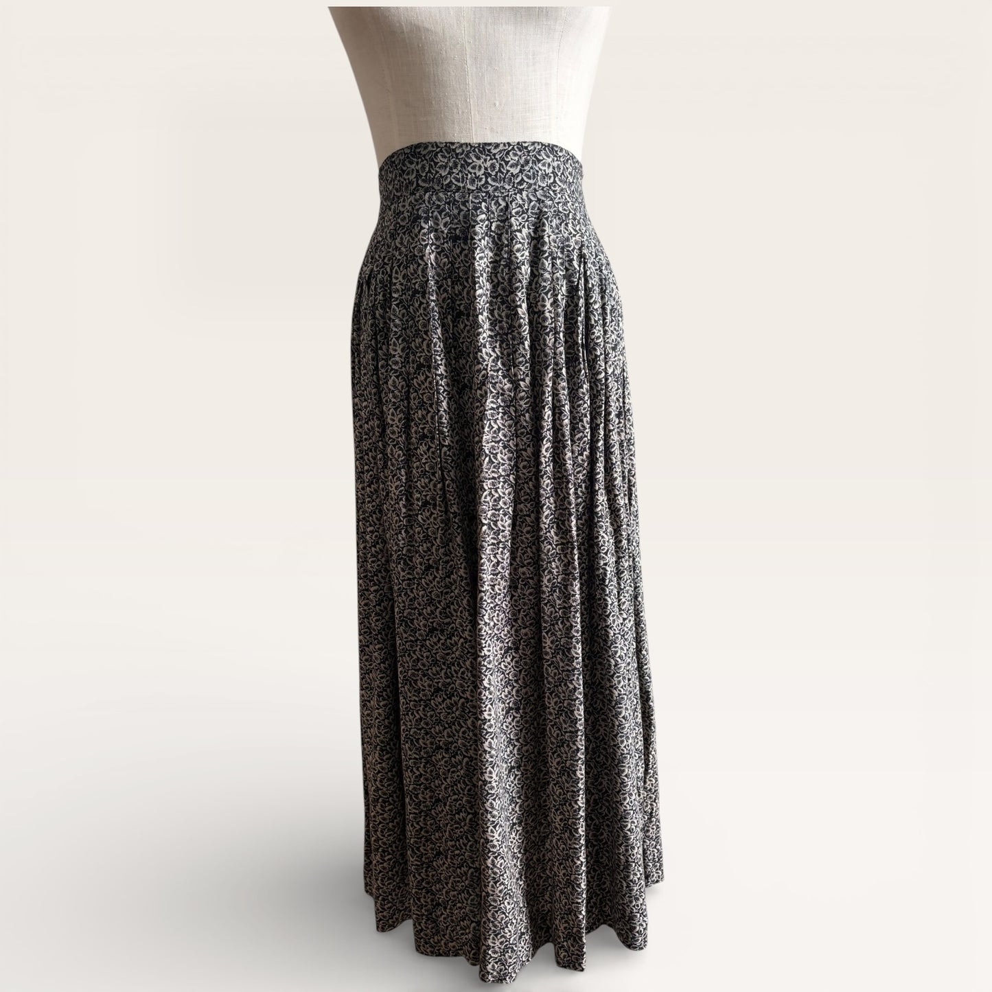 Vintage 1980s Christian Dior Two Piece Skirt Set
