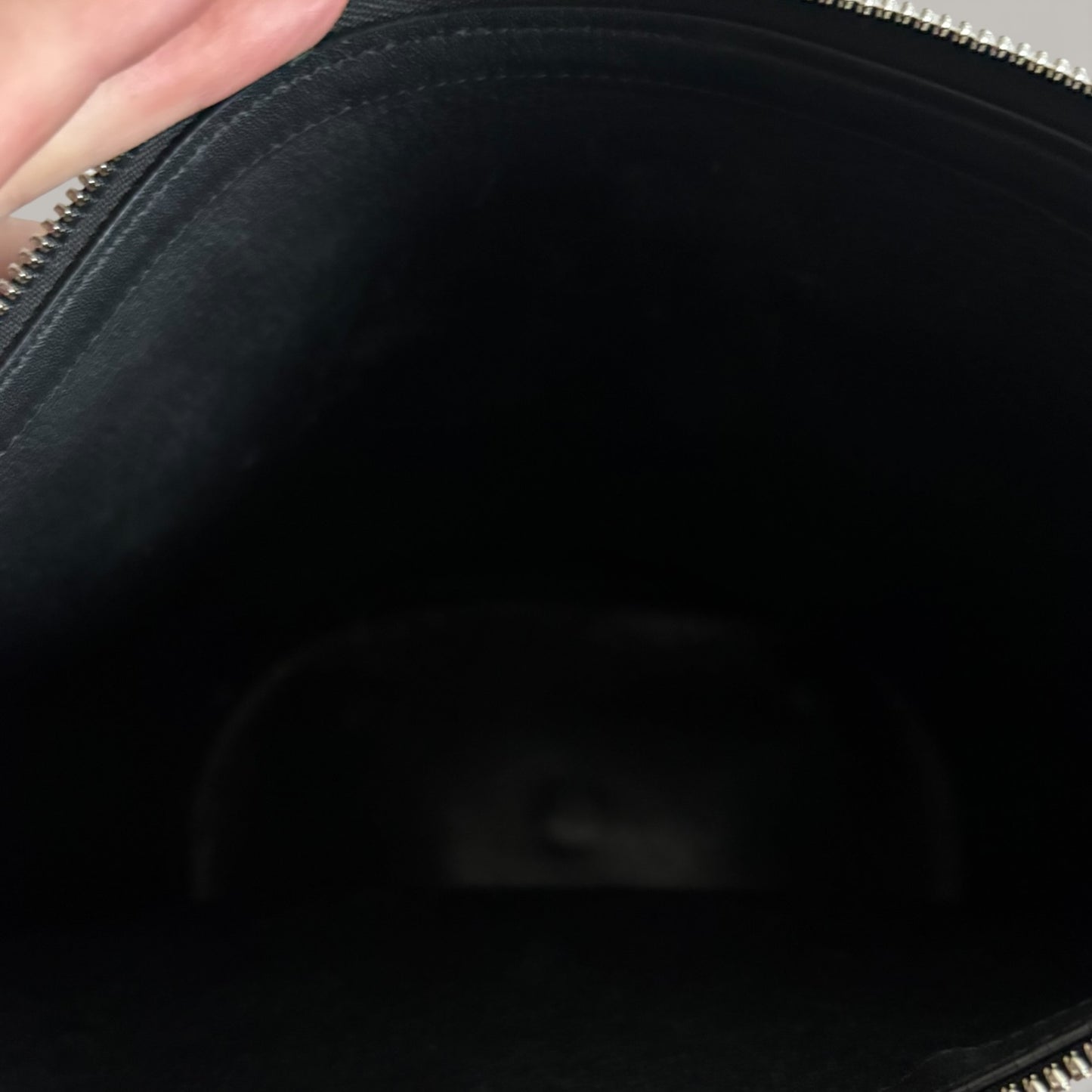 Alexander Wang Black Leather Crossbody Bucket Bag