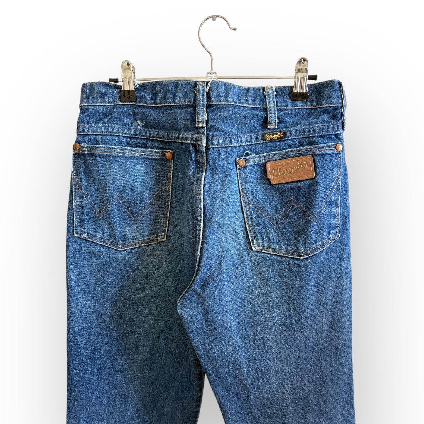 Vintage 1970s Wrangler Blue Jeans
