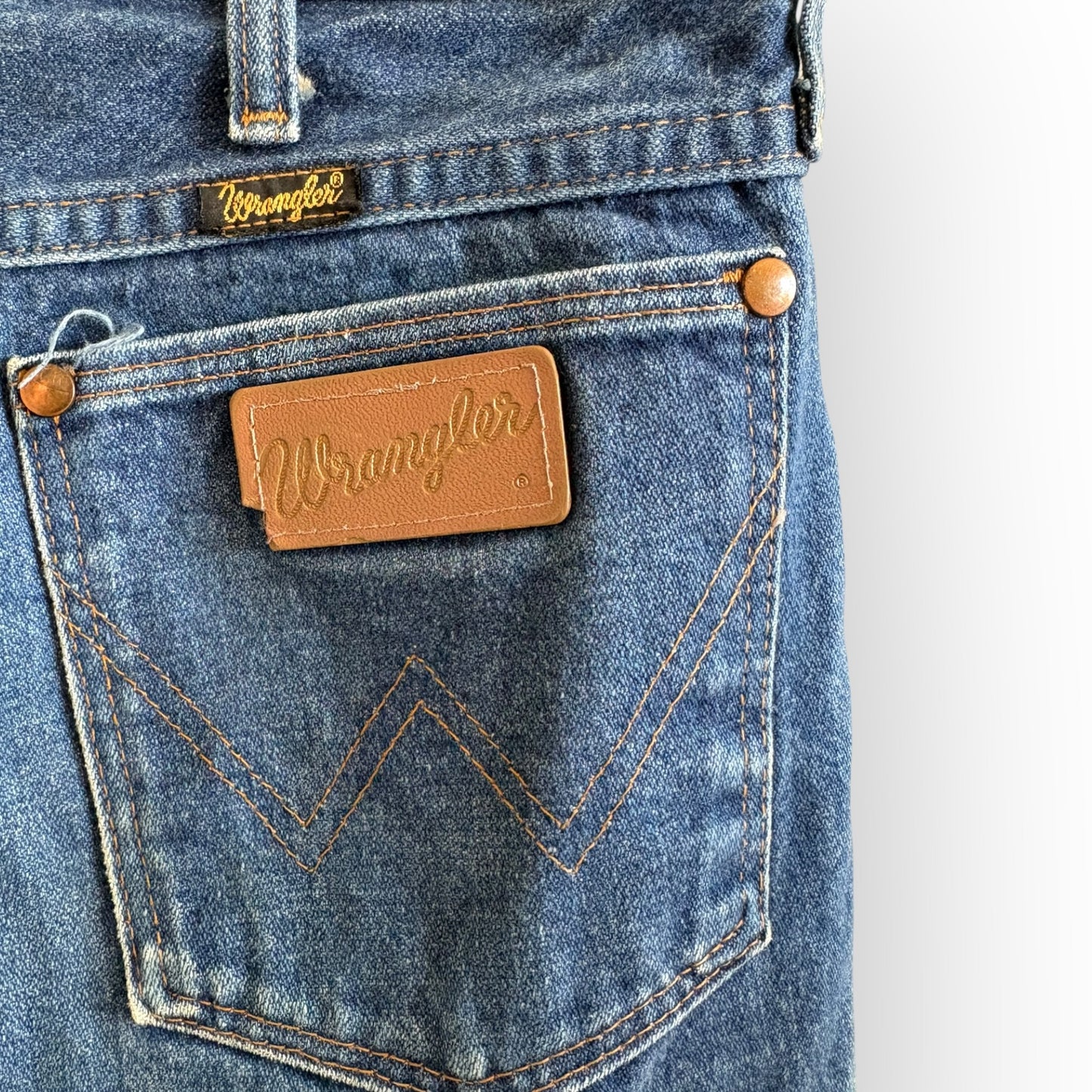 Vintage 1970s Wrangler Blue Jeans