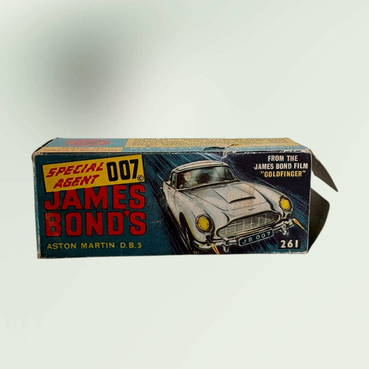 Vintage Corgi Special Agent 007 James Bond's Aston Marin D.B.5 261 Toy Car