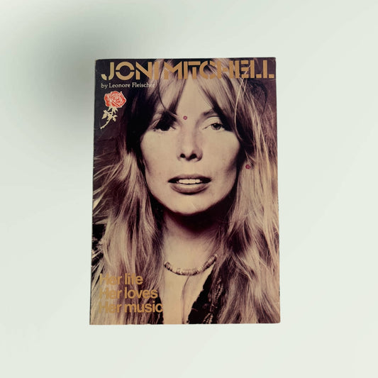 Vintage 1976 "Joni Mitchell: Her Life, Her Loves, Her Music" Paperback Book
