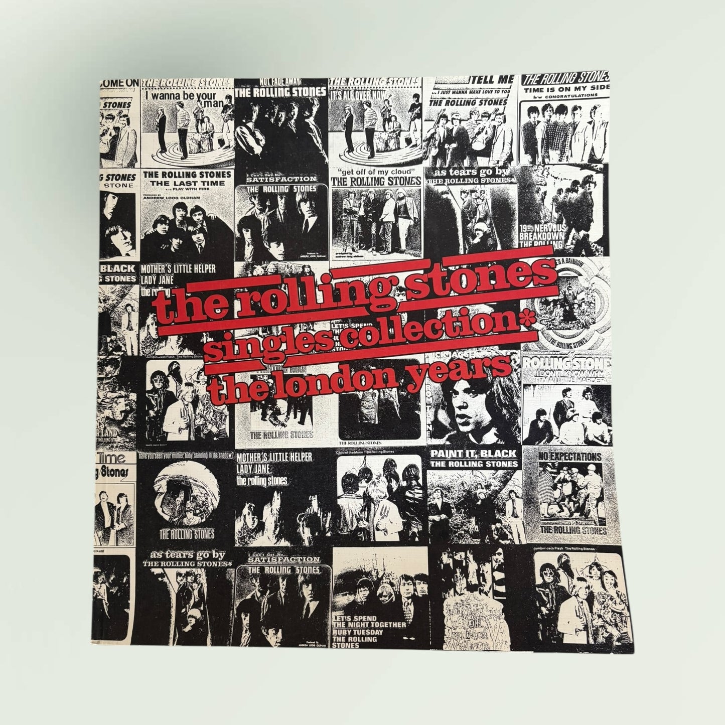 Vintage 1989 The Rolling Stones "The London Years" Song Booklet