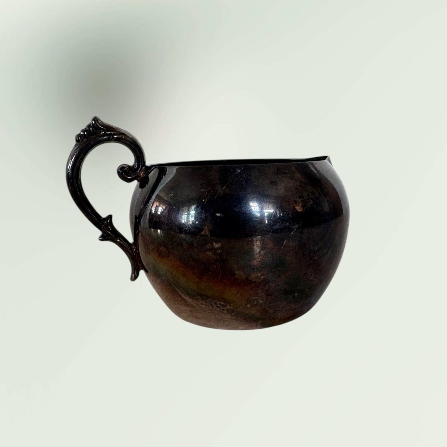 Antique Lancaster Silver-Plated Creamer Pitcher