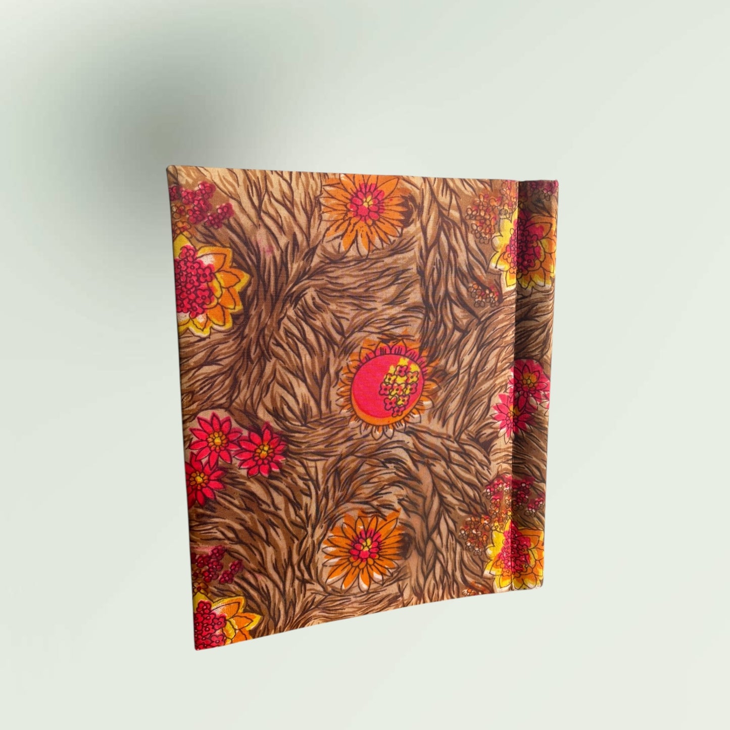 Vintage 1970s Floral Design Photo Album