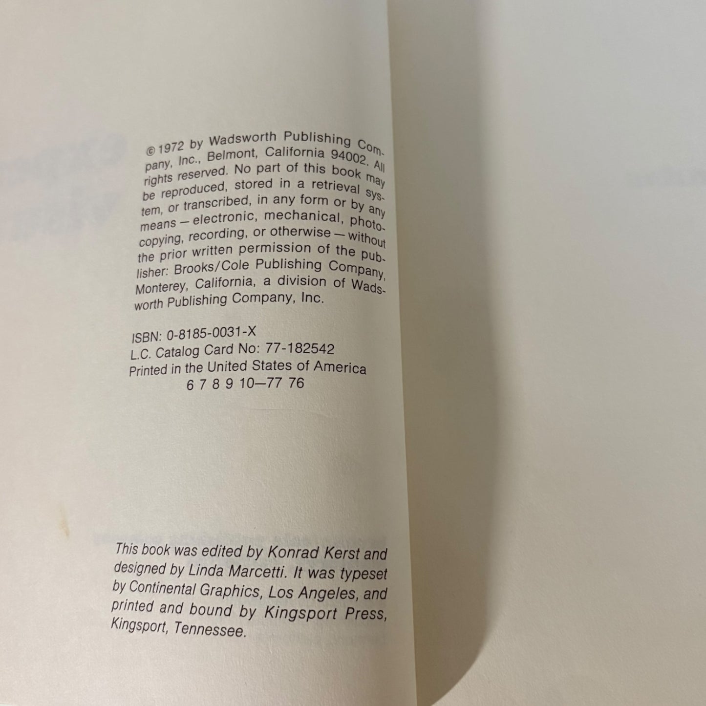 Vintage RARE "Experiences in Visual Thinking" by Robert H. McKim Book