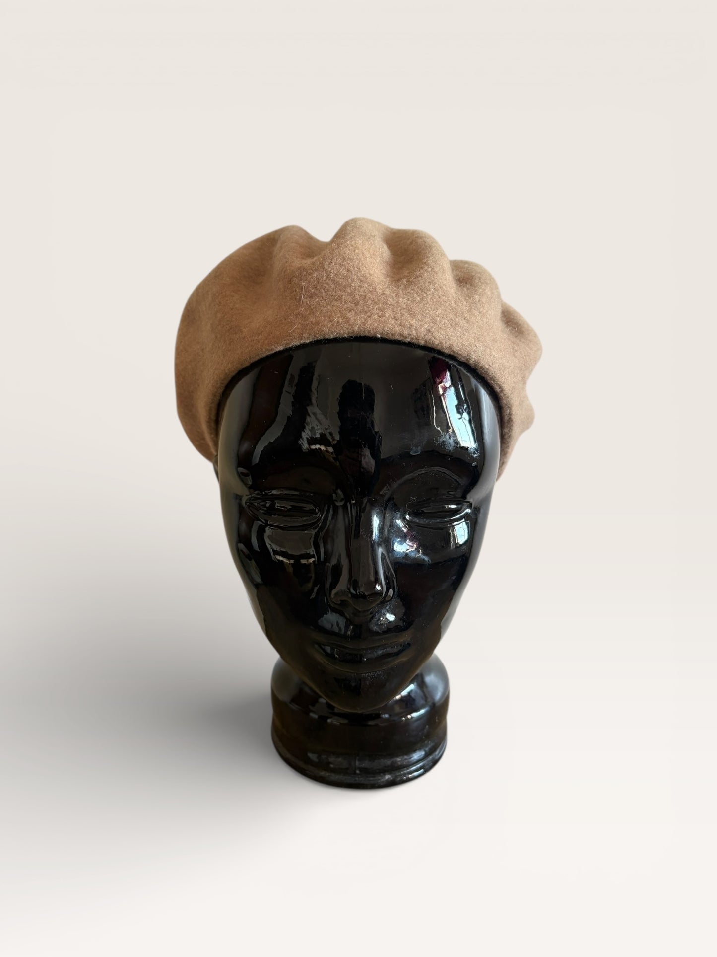 Vintage Betmar French Tan Wool Beret Hat