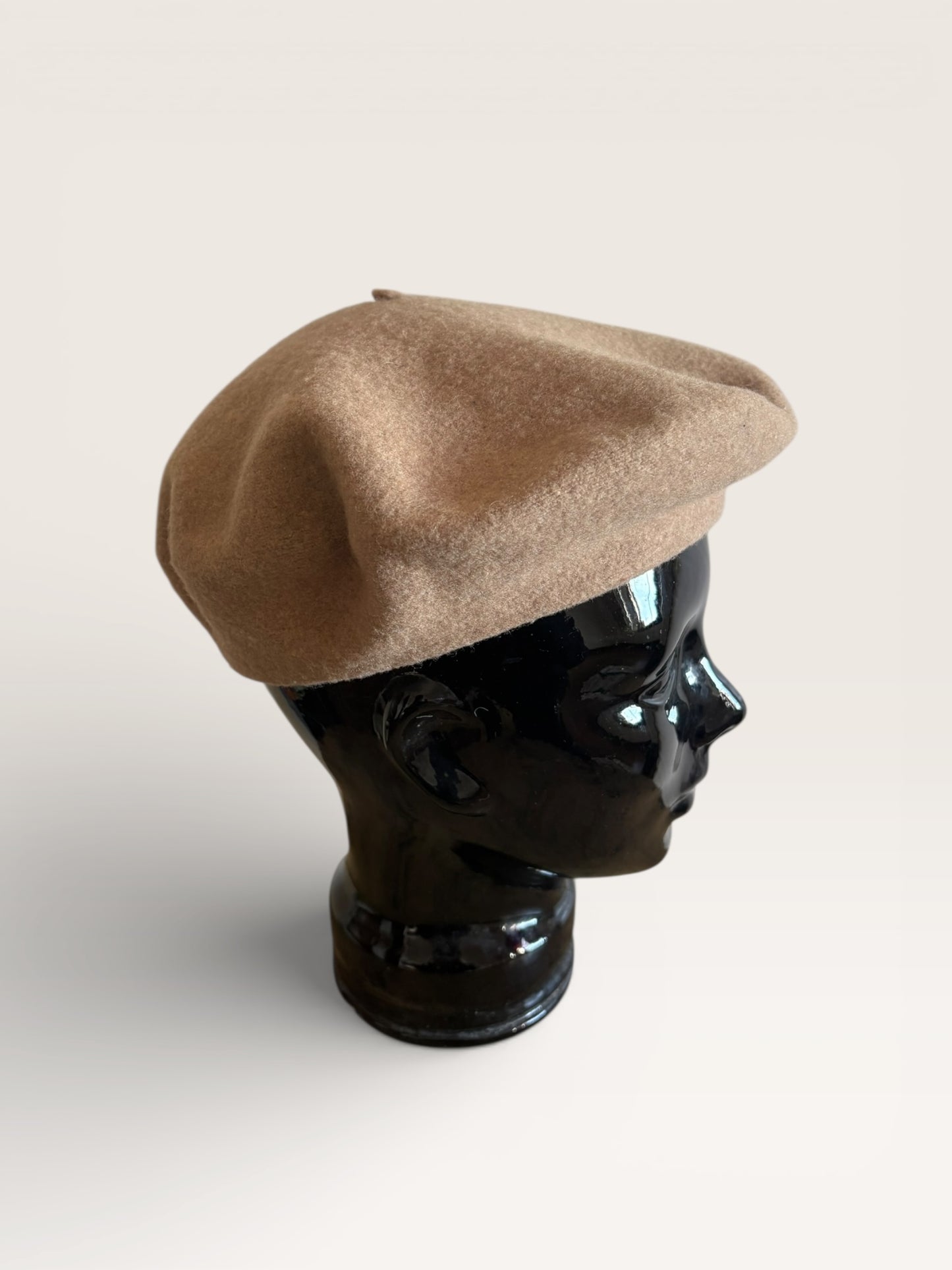 Vintage Betmar French Tan Wool Beret Hat