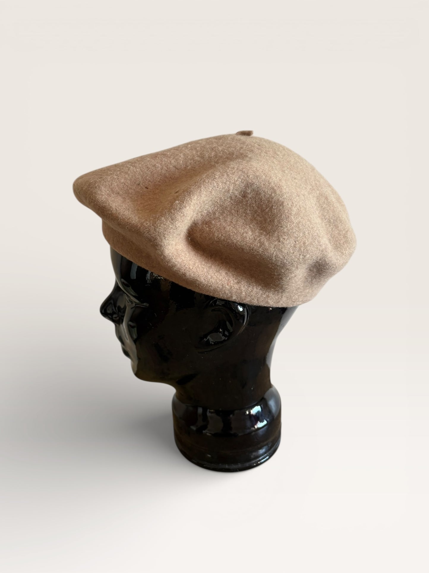 Vintage Betmar French Tan Wool Beret Hat