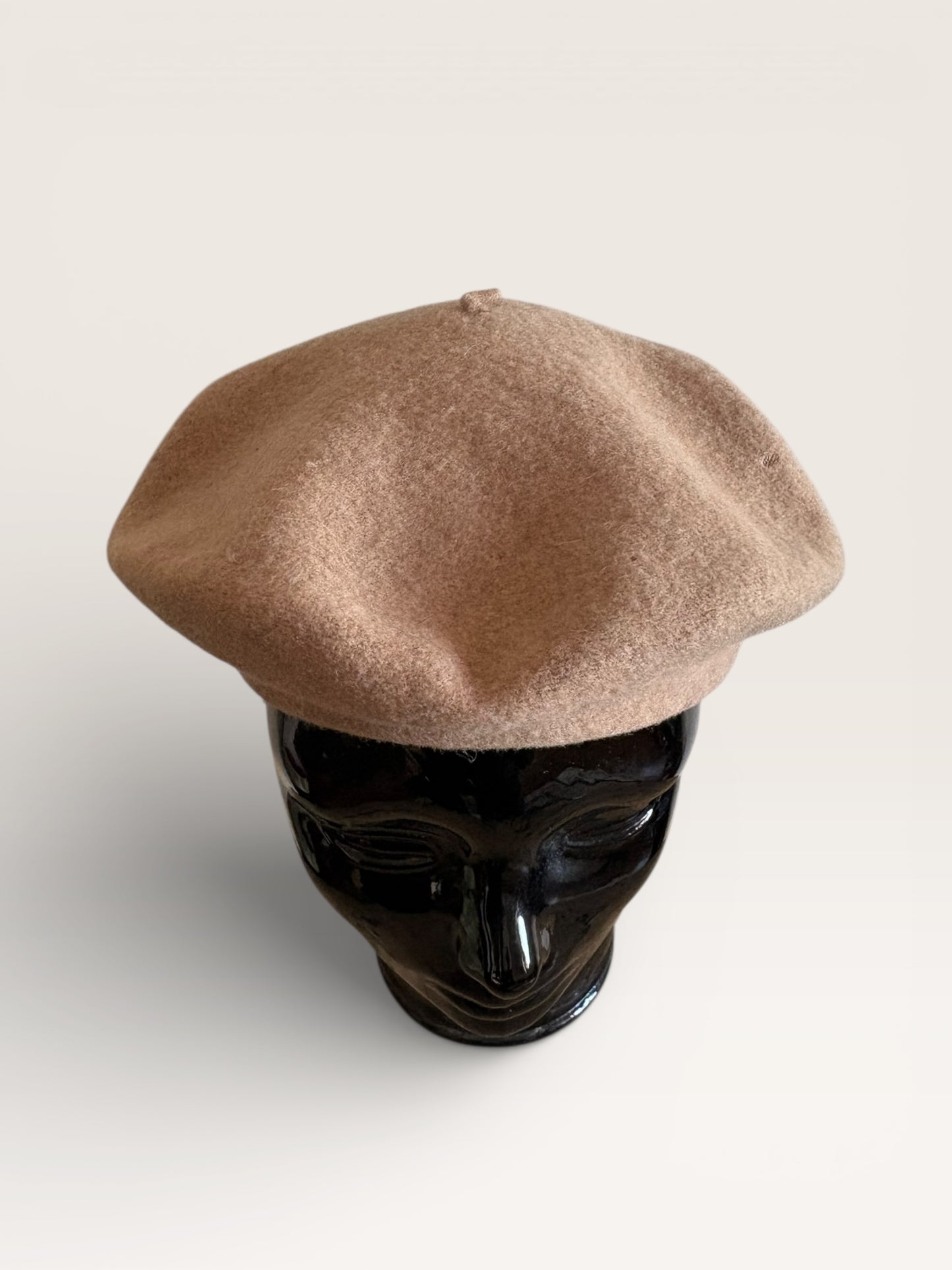 Vintage Betmar French Tan Wool Beret Hat