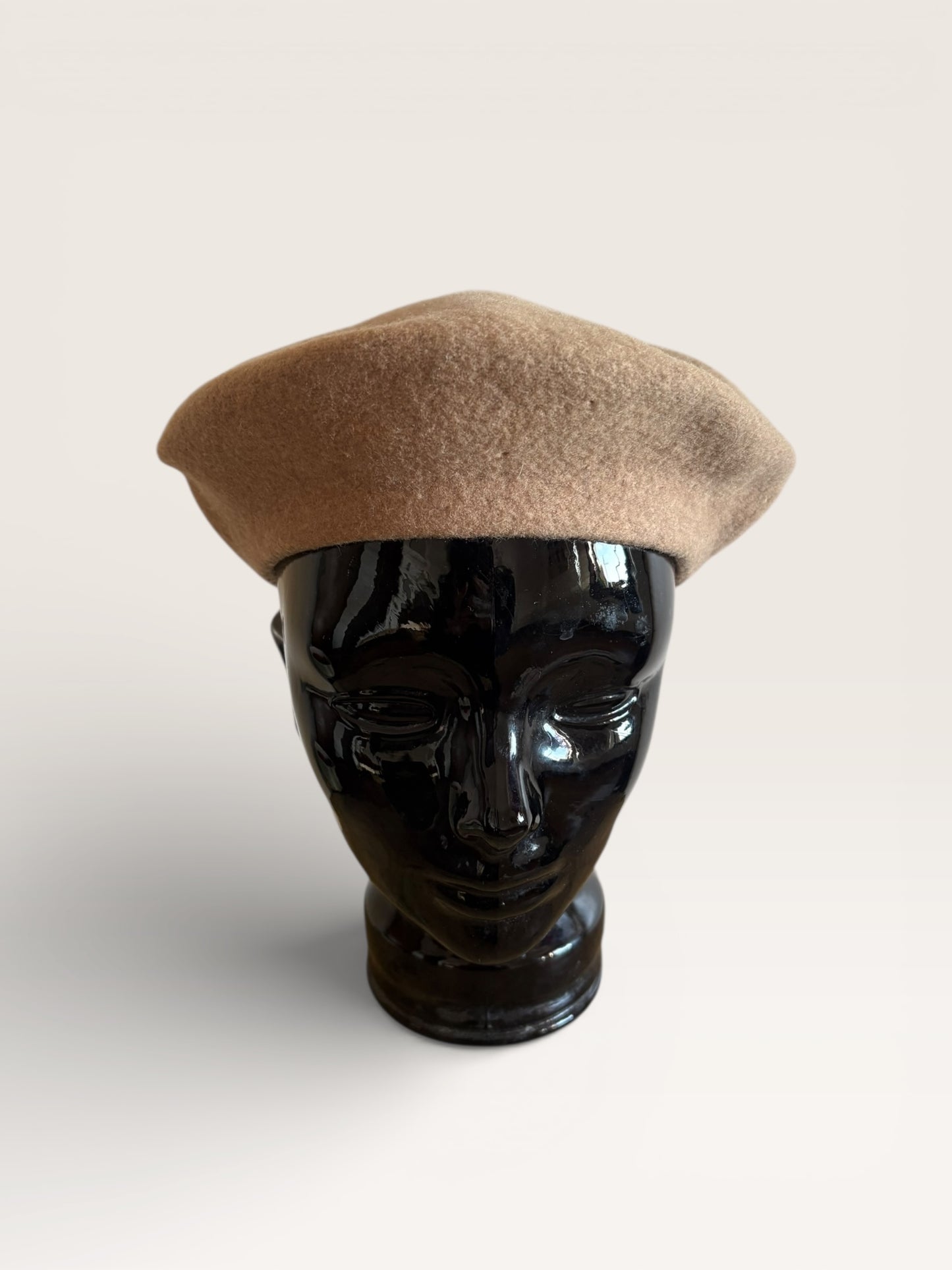 Vintage Betmar French Tan Wool Beret Hat