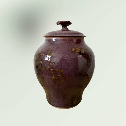 Vintage Studio Pottery Meso Ginger Jar